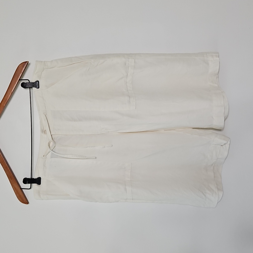 Reunion Menswear 100% Linen Shorts Resortwear Lightweight Size Medium - Picture 2 of 12